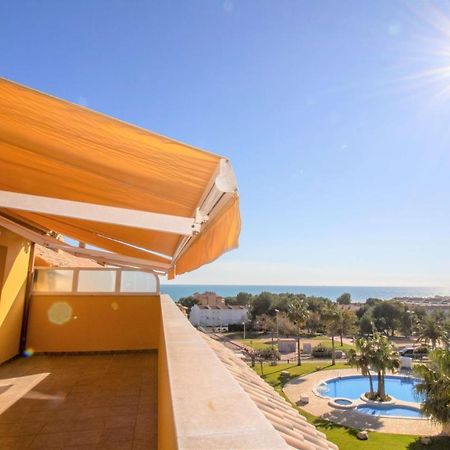 Atico Con Vistas Al Mar , Wifi Y Piscina - Sierra Irta Albert Villas Alcoceber Bagian luar foto