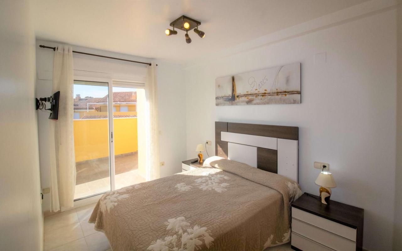 Atico Con Vistas Al Mar , Wifi Y Piscina - Sierra Irta Albert Villas Alcoceber Bagian luar foto